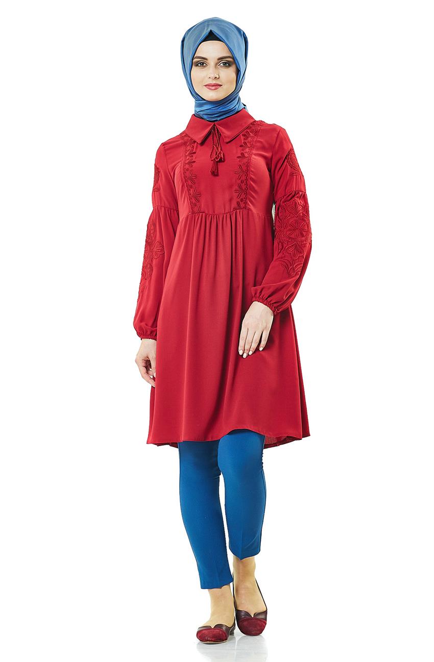 Tunic-Red BL4520-34