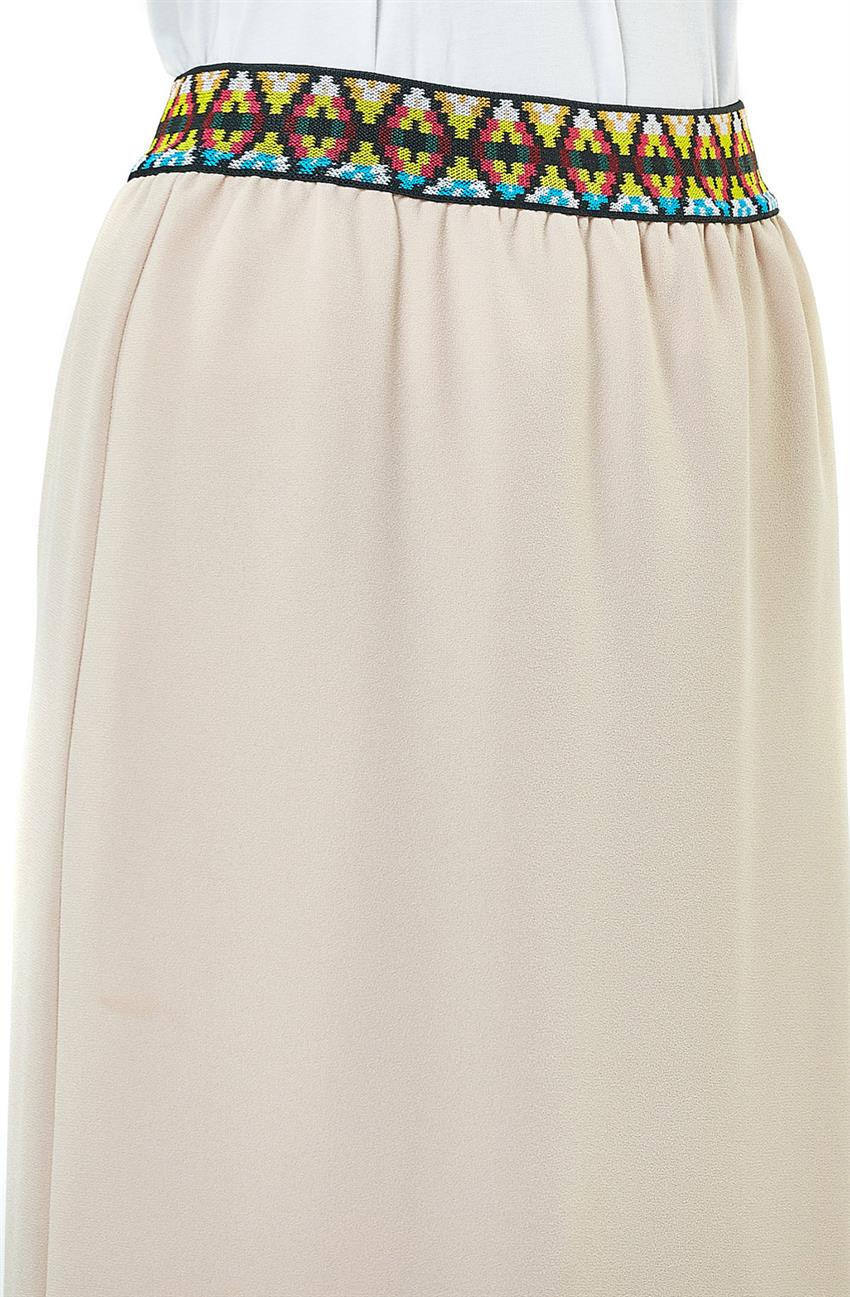 Skirt-Cream KA-B7-12071-13
