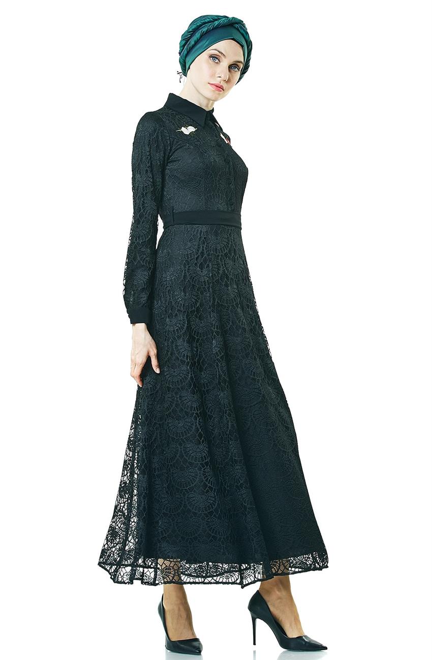 فستان سهرة فستان-أسود ar-7248-01