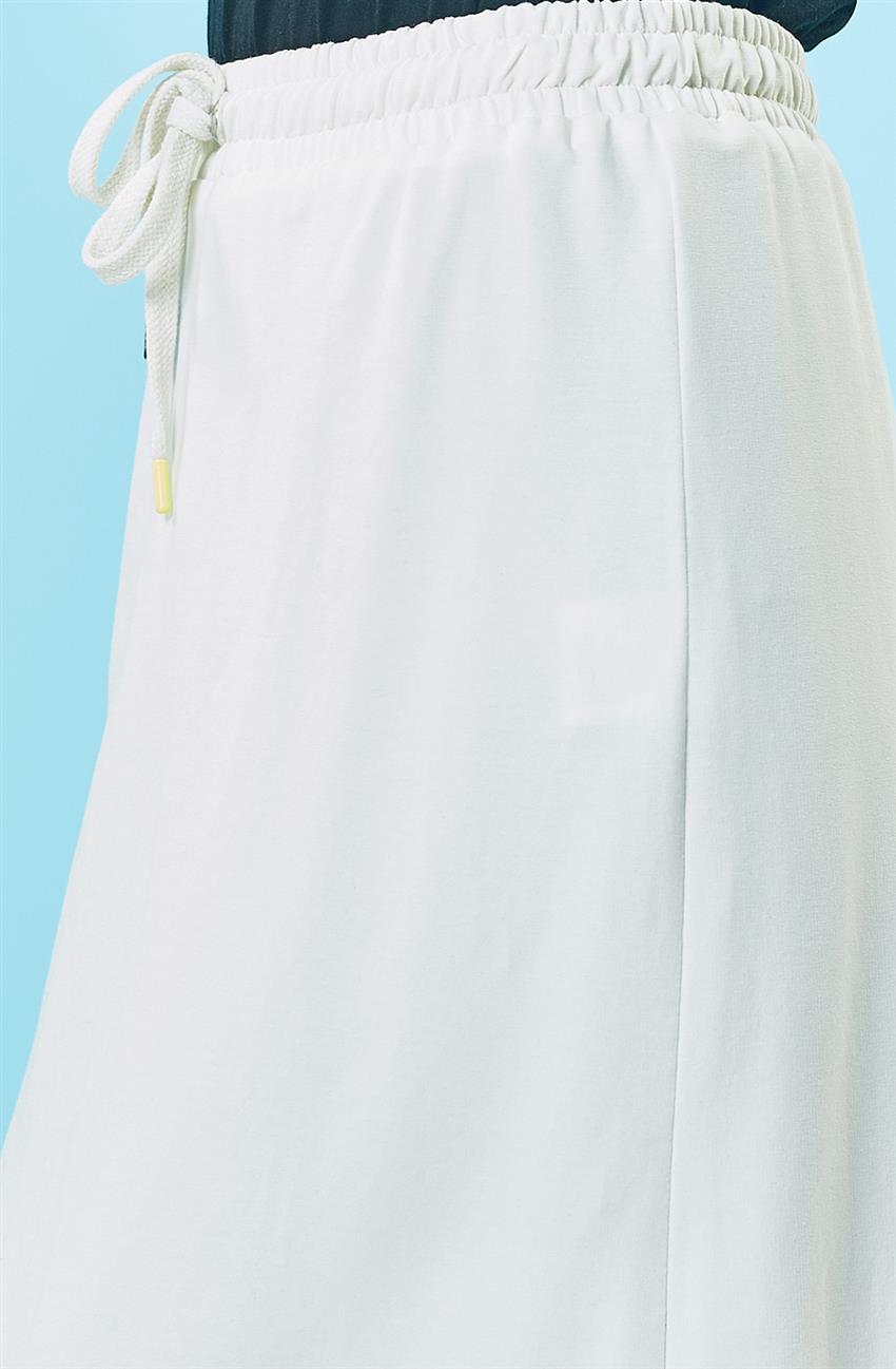 Skirt-Ecru KA-B7-12046-35