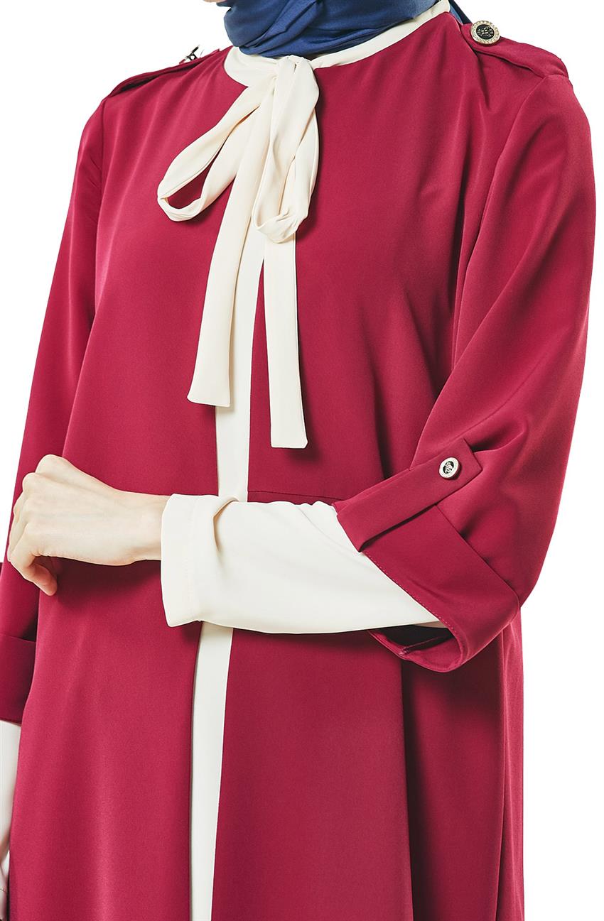 Tunic Suit-Claret Red 0107-67