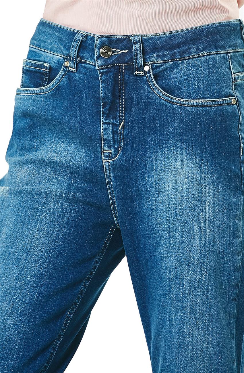 Jeans Pants-Navy Blue KA-B7-19089-11