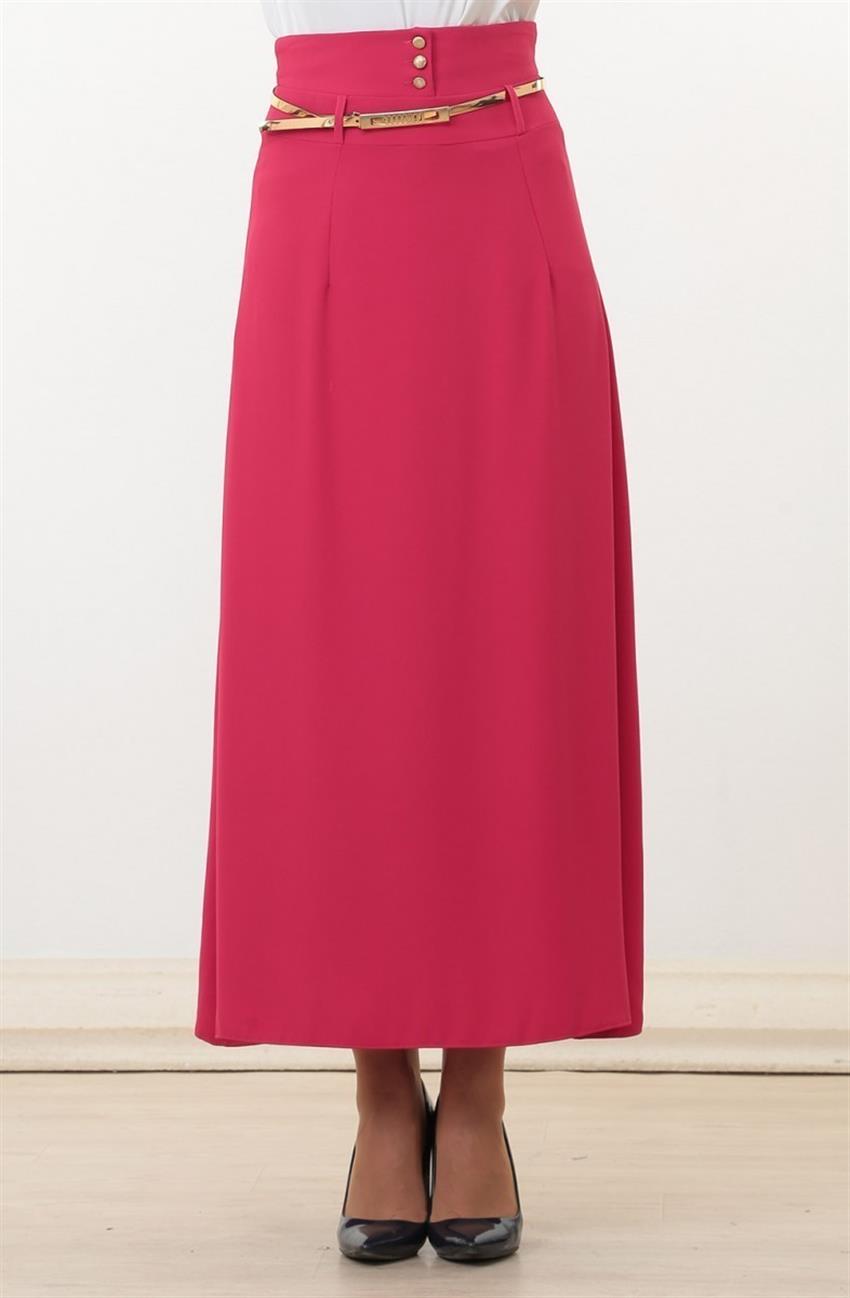 Skirt-Fuchsia 117-43