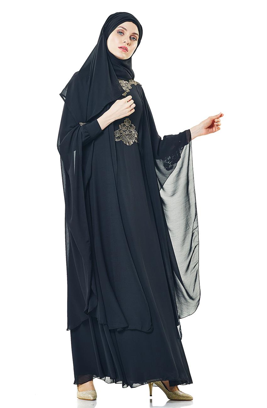 فستان سهرة فستان-أسود ar-3014-01
