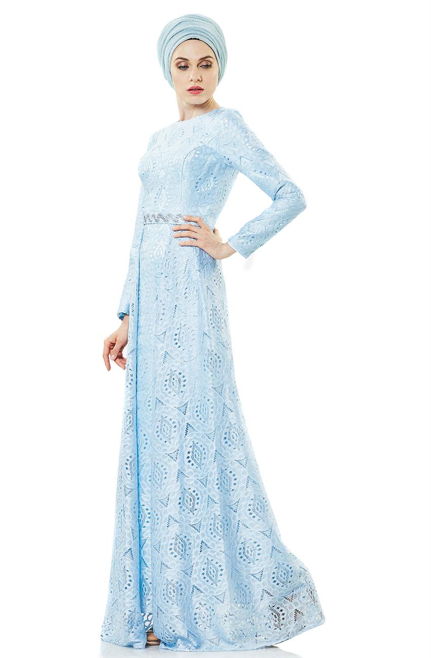 Evening Dress Dress-Blue DS1001-70