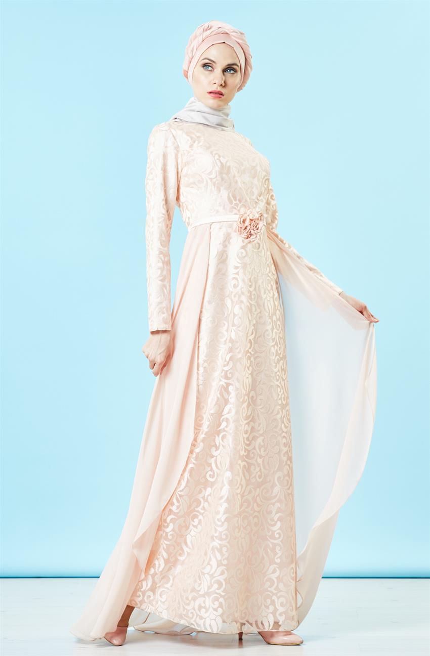 Evening Dress Dress-Powder DS1007-41
