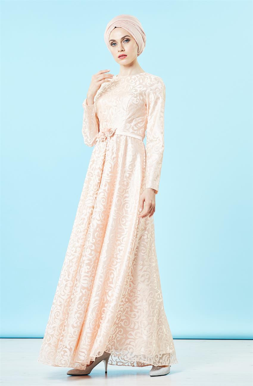 Evening Dress Dress-Powder DS1008-41