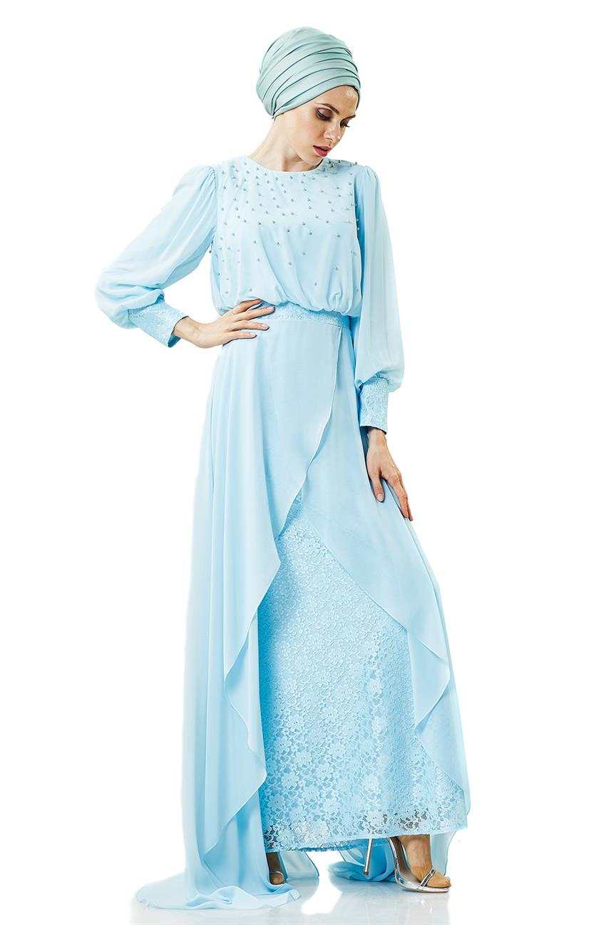 Evening Dress Dress-Blue DS1011-70
