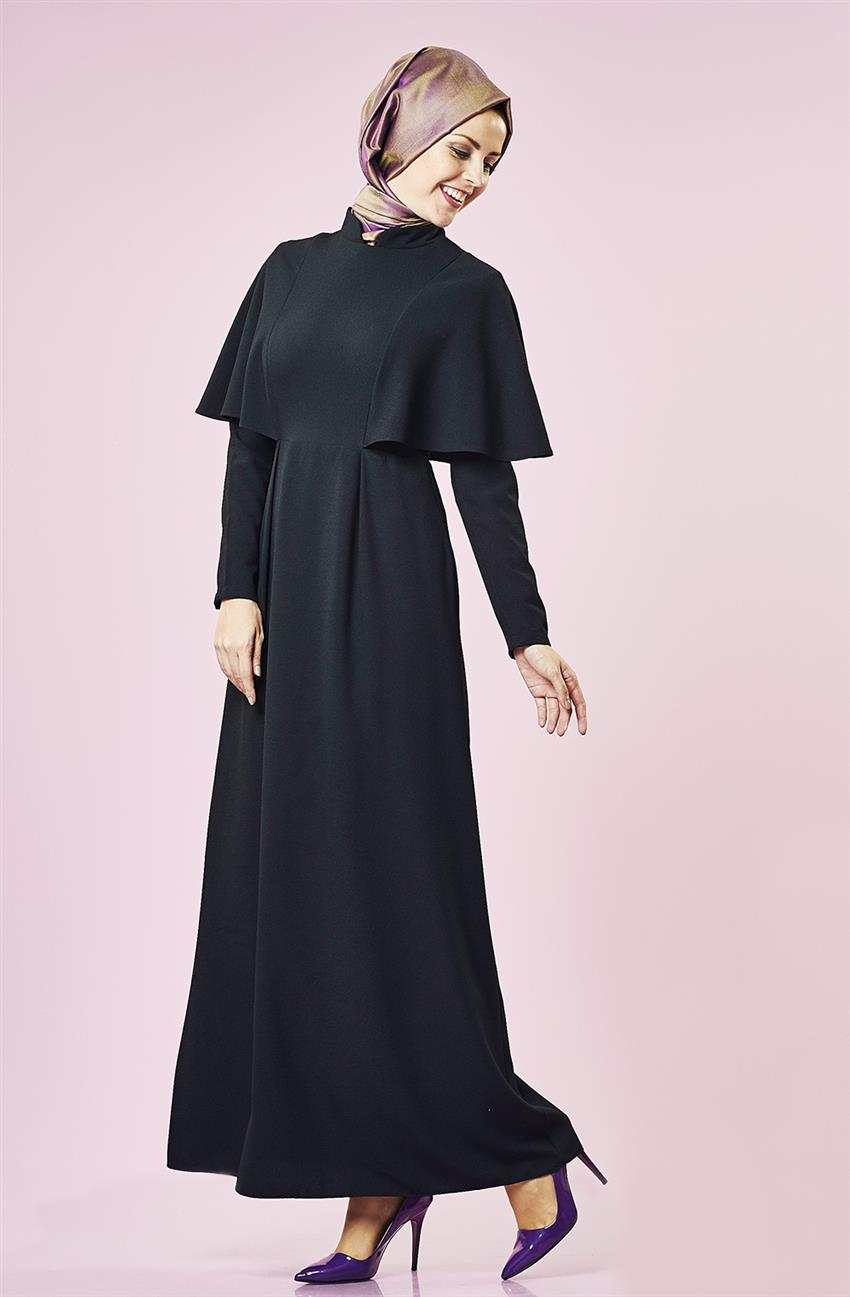Dress-Black H6652-12