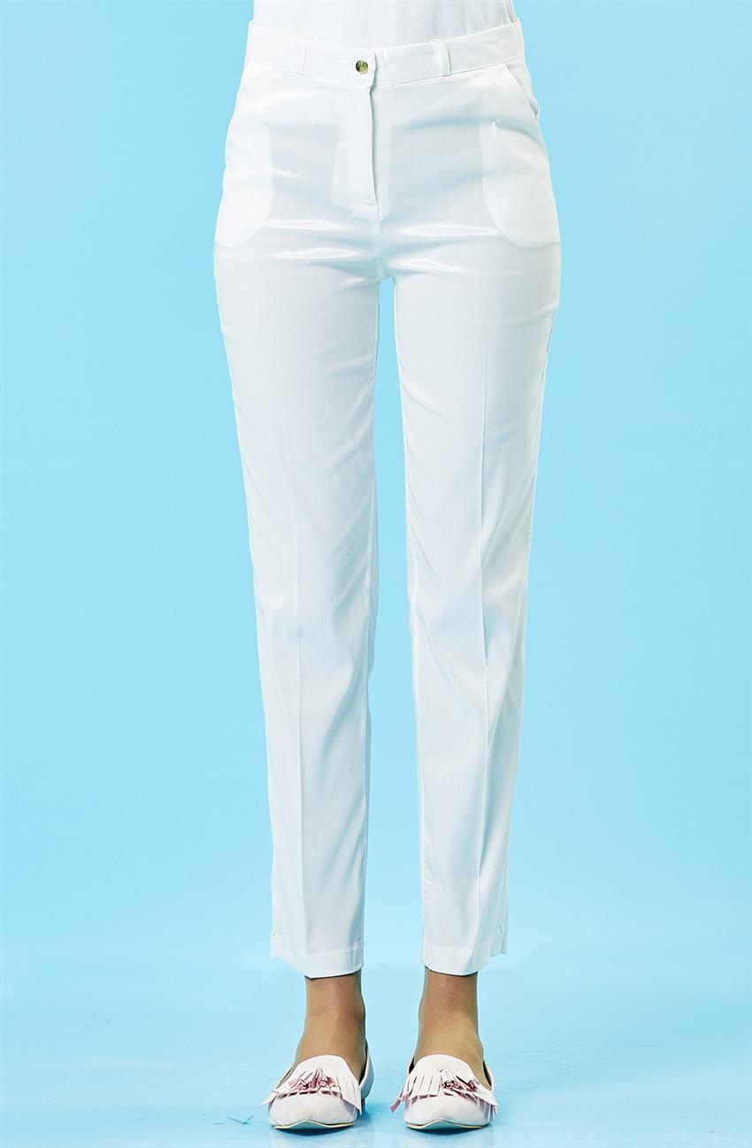 Pants-White VZ1014-02