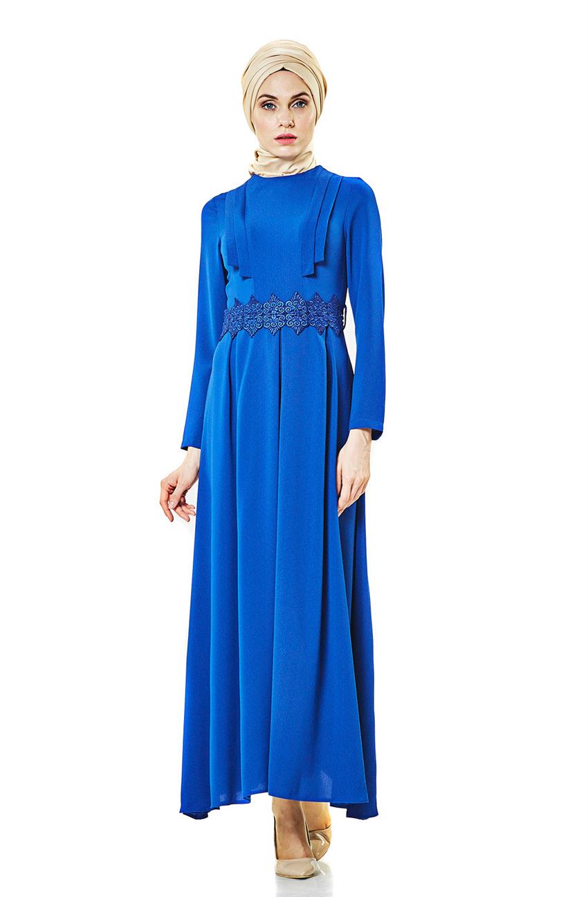 Evening Dress Dress-Blue 1782-47