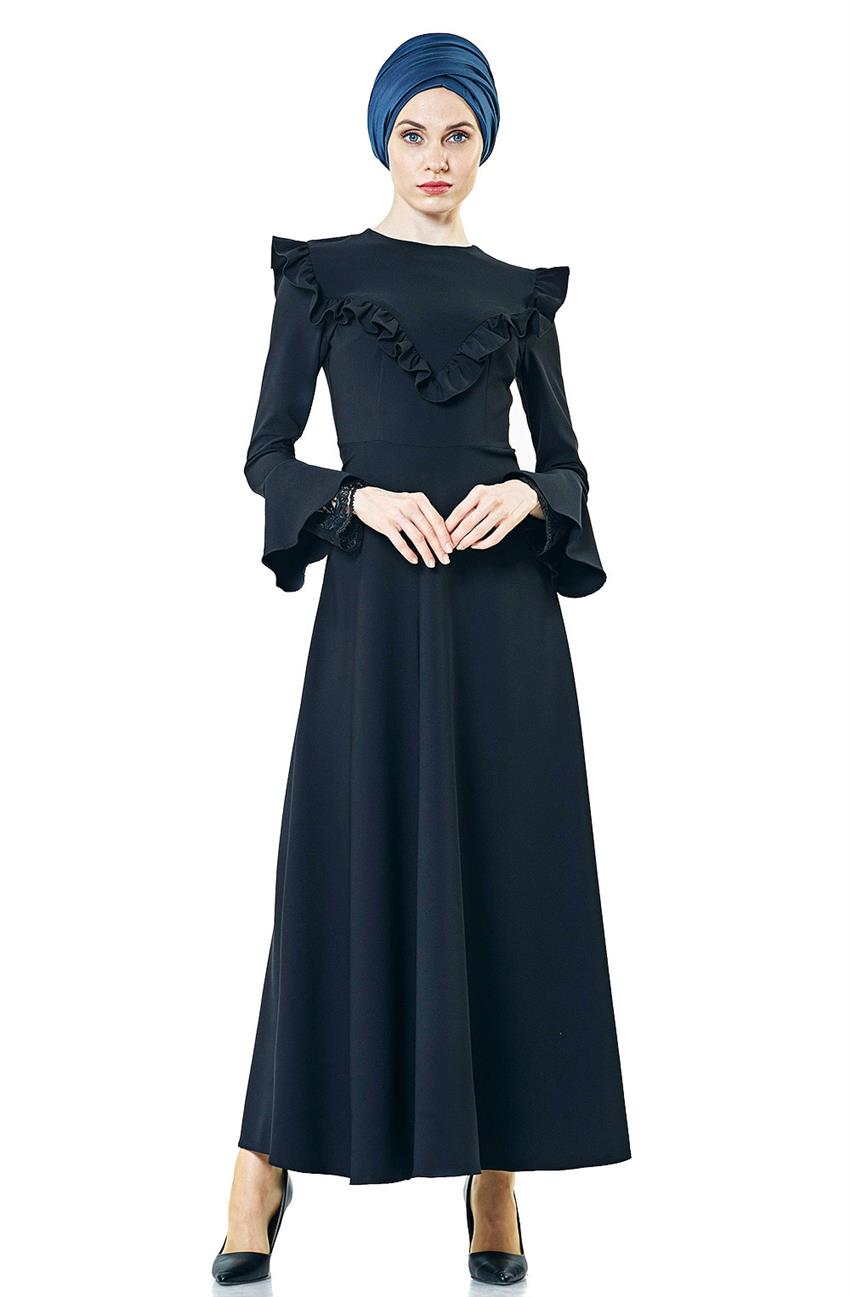 Siyah Elbise 1842-01