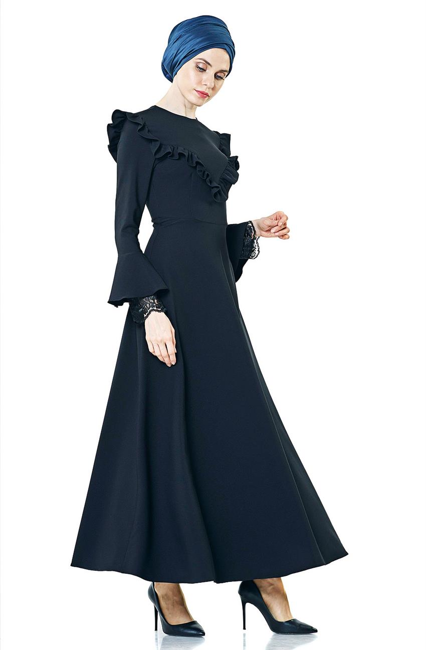 Siyah Elbise 1842-01