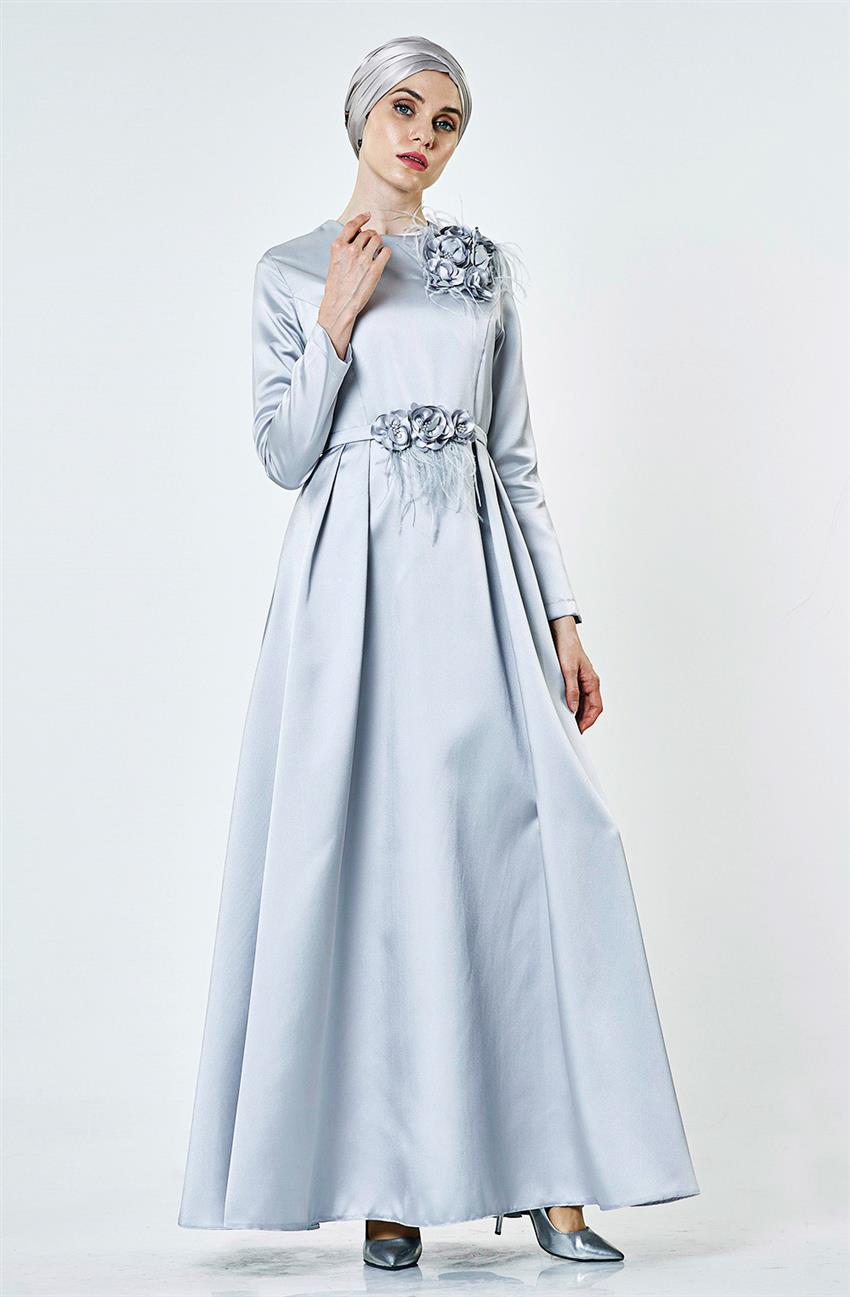 Evening Dress Dress-Gray 1864-04
