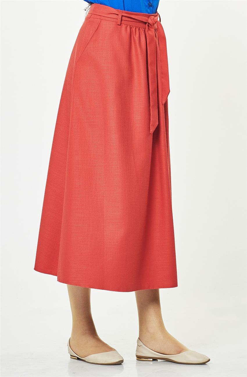 Skirt-Red Ms670-34