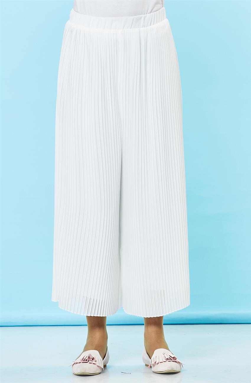 Pants Skirt-Ecru MS8001-52