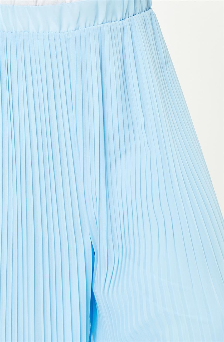 Pilisoley Detaylı Pantolon Etek-Bebe Mavisi MS8001-118
