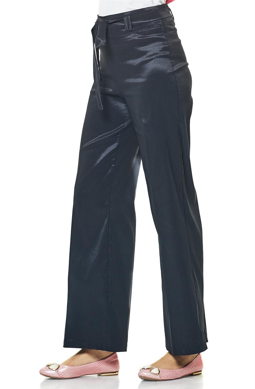 Nakışlı Siyah Pantolon VZ1025-01