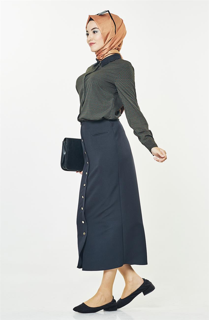 Skirt-Black VZ1034-01