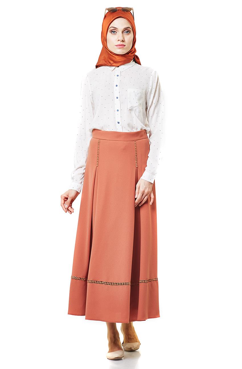 Skirt-Orange Ka-B7-12056-05
