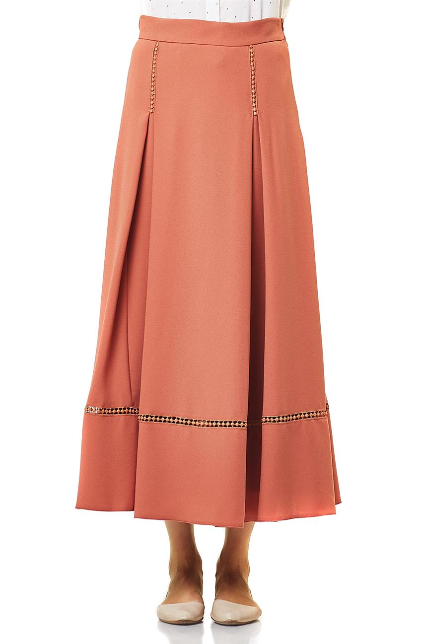 Skirt-Orange Ka-B7-12056-05