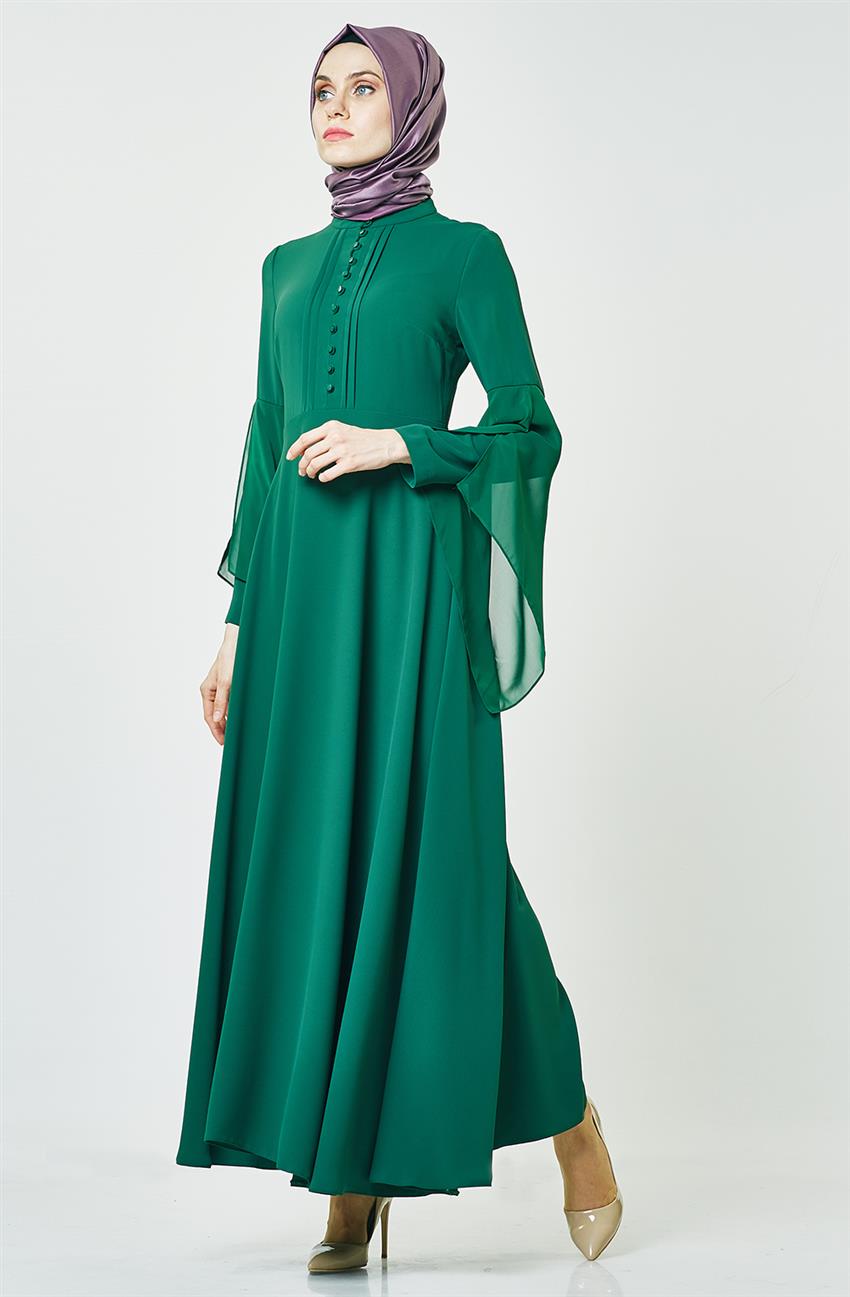 فستان-أخضر KA-B7-23020-25