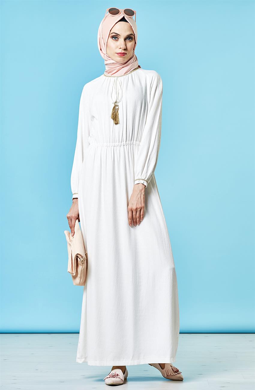 Kyr فستان-أبيض Ky-B7-83004-35