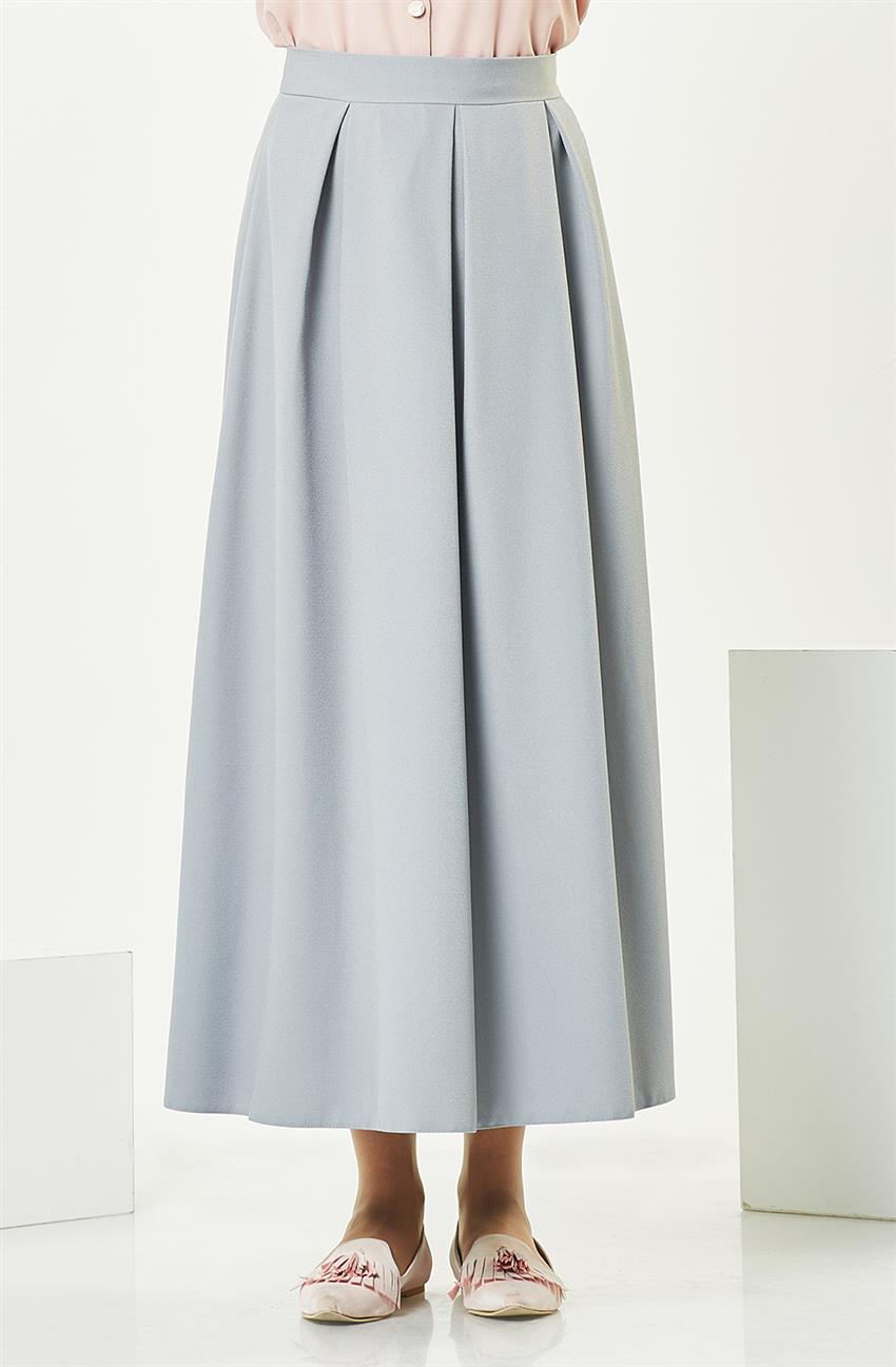Skirt-Gray MS687-04