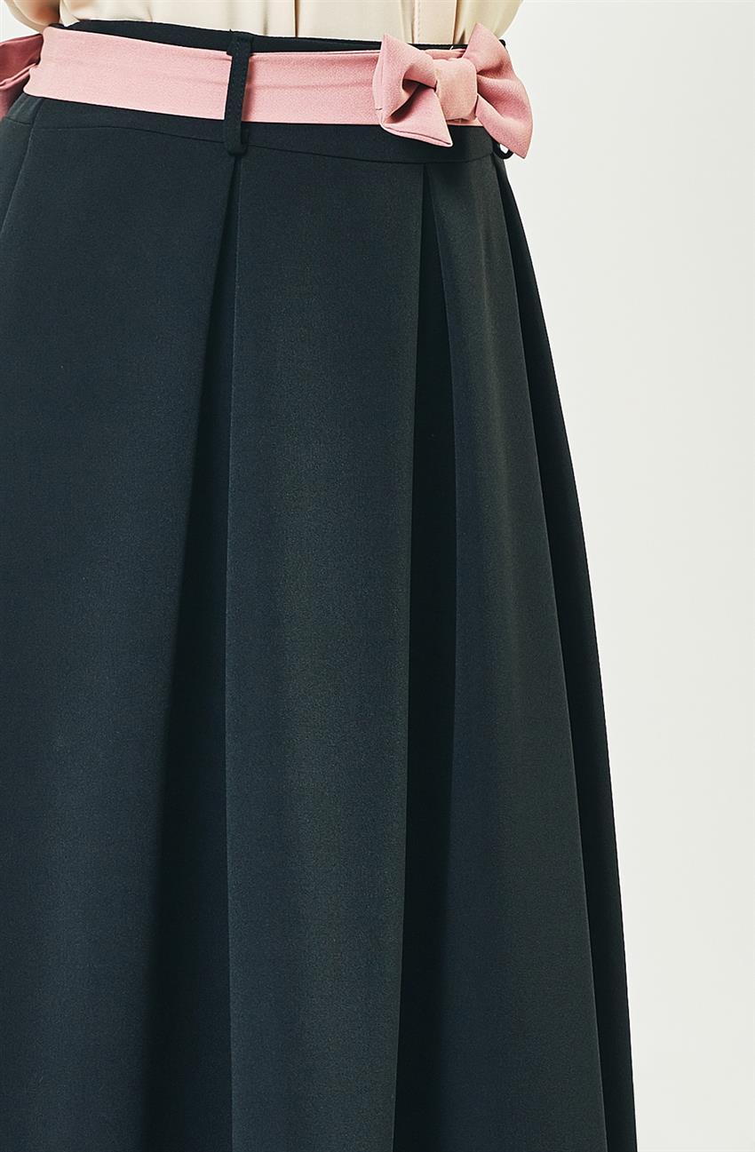 Skirt-Black MS746-01
