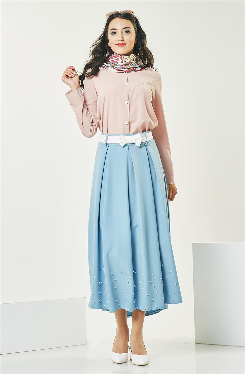 Skirt-Blue MS746-118