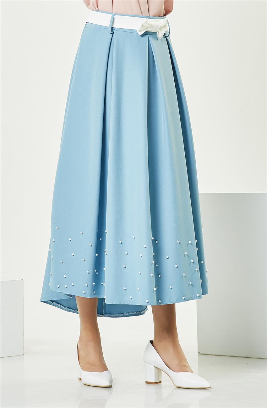 Skirt-Blue MS746-118