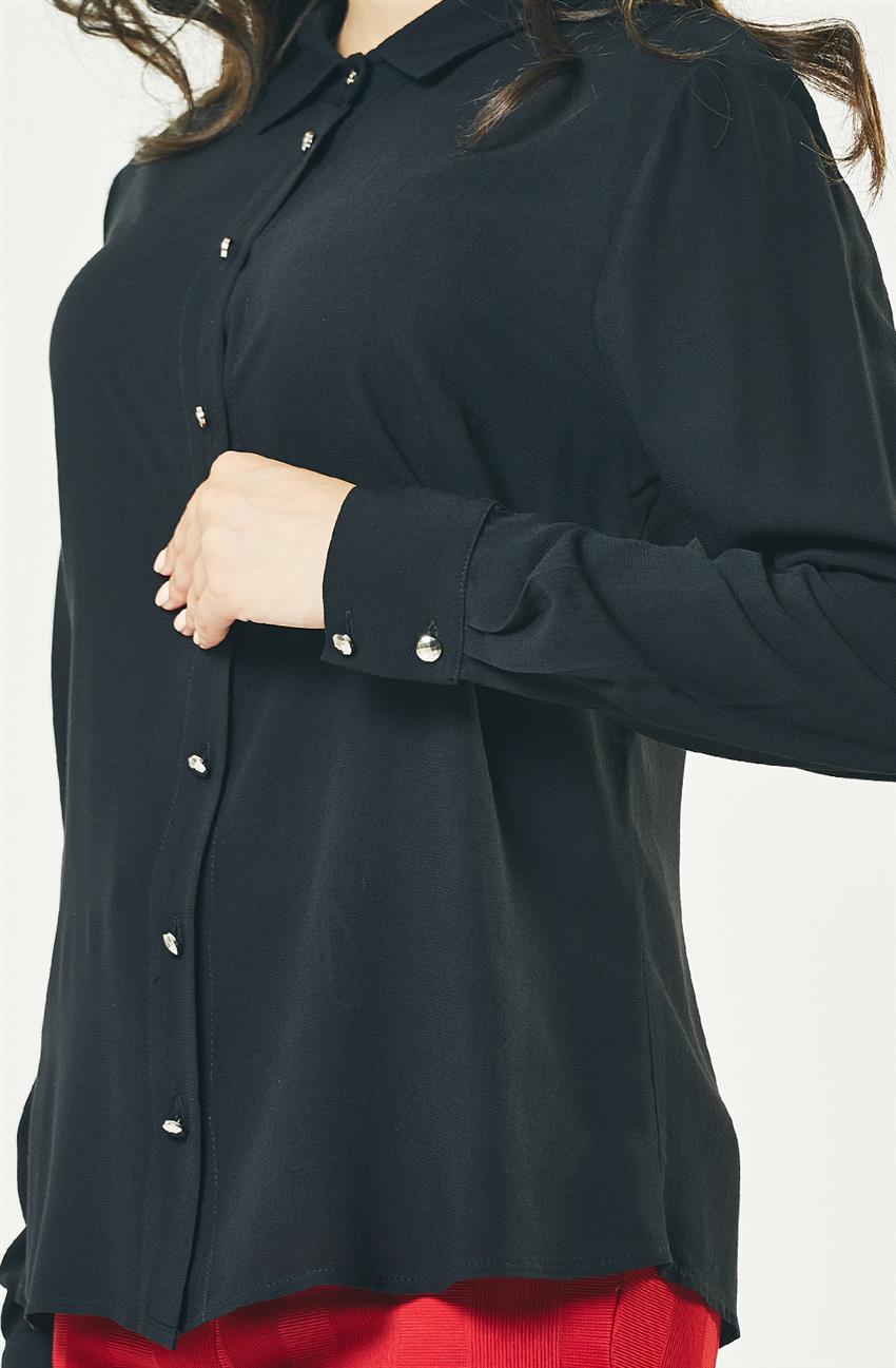 Doque قميص-أسود DO-B7-51001-12