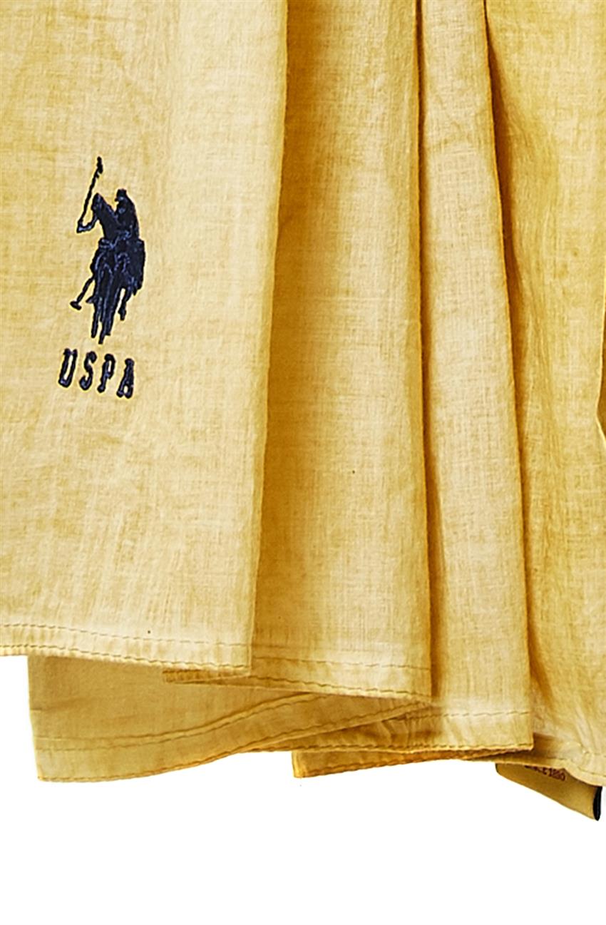 U.S. Polo Assn Fular Şal 200-V38 Gold