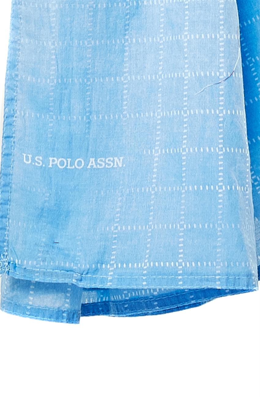 U.S. Polo Assn Fular Şal P2003-V59 İndigo