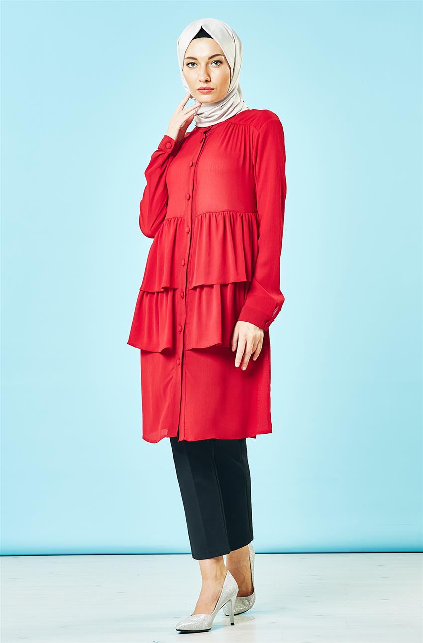 Tunic-Red BL4508-34