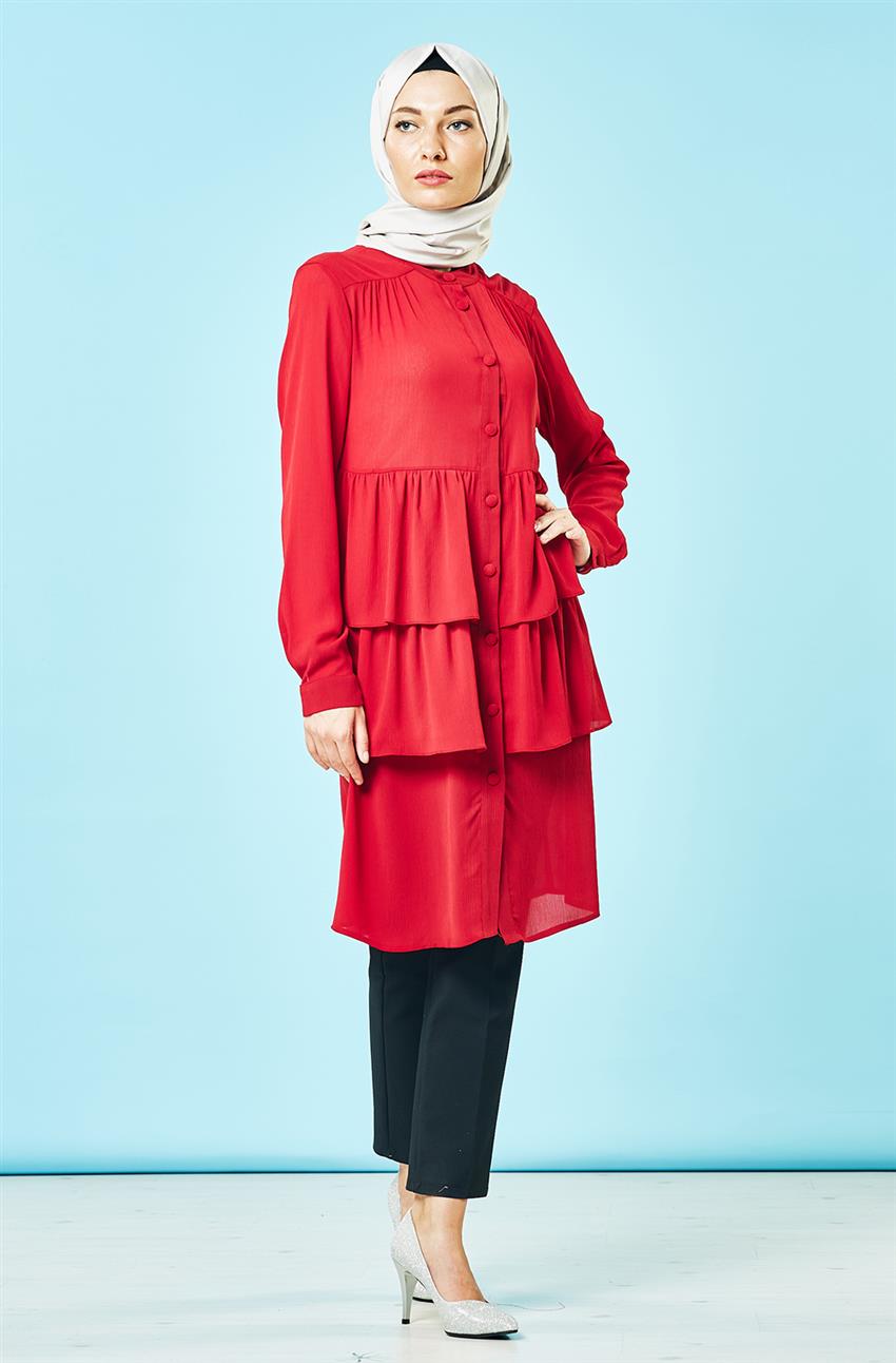 Tunic-Red BL4508-34