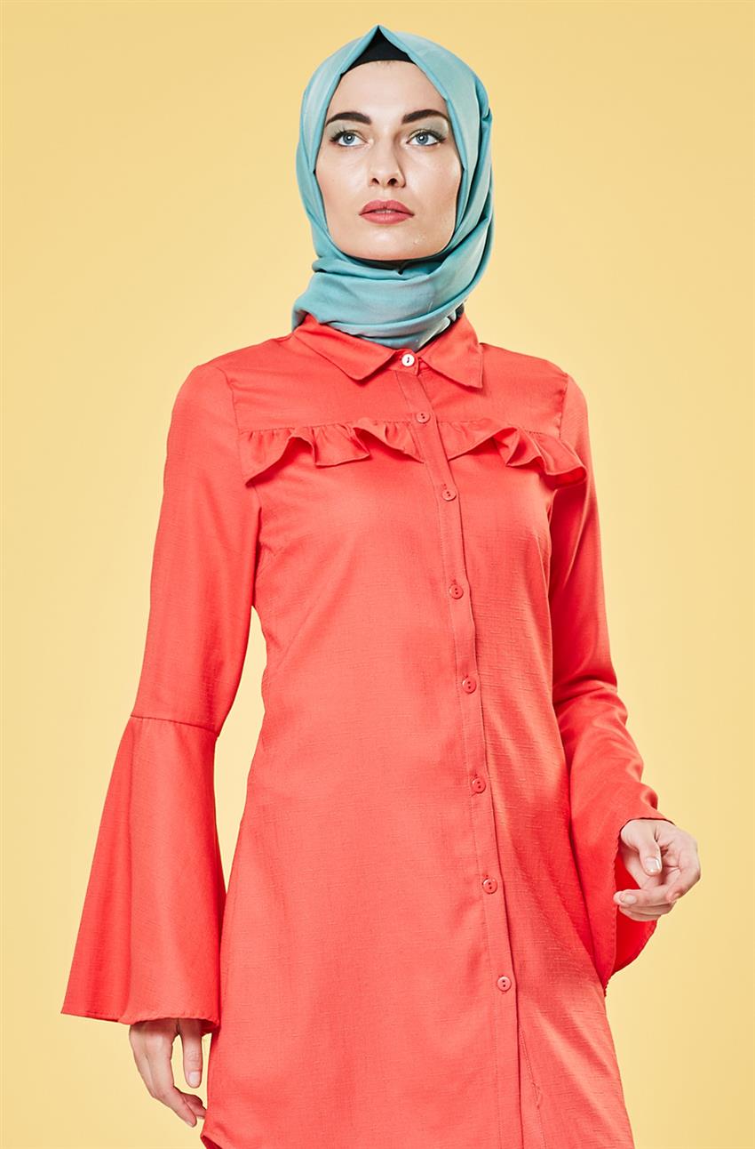 Hijab United Tunic-Coral 5155-71