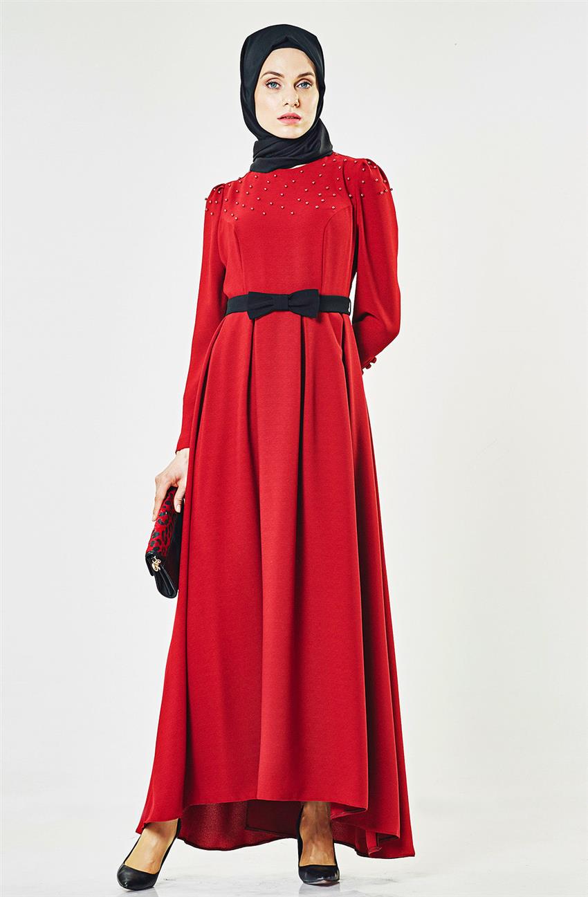 Kırmızı Elbise 1774-34