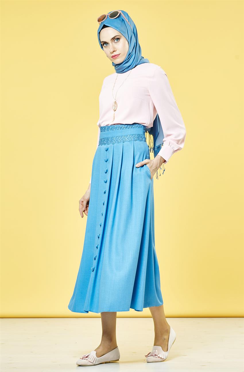 Skirt-Blue 4697-70