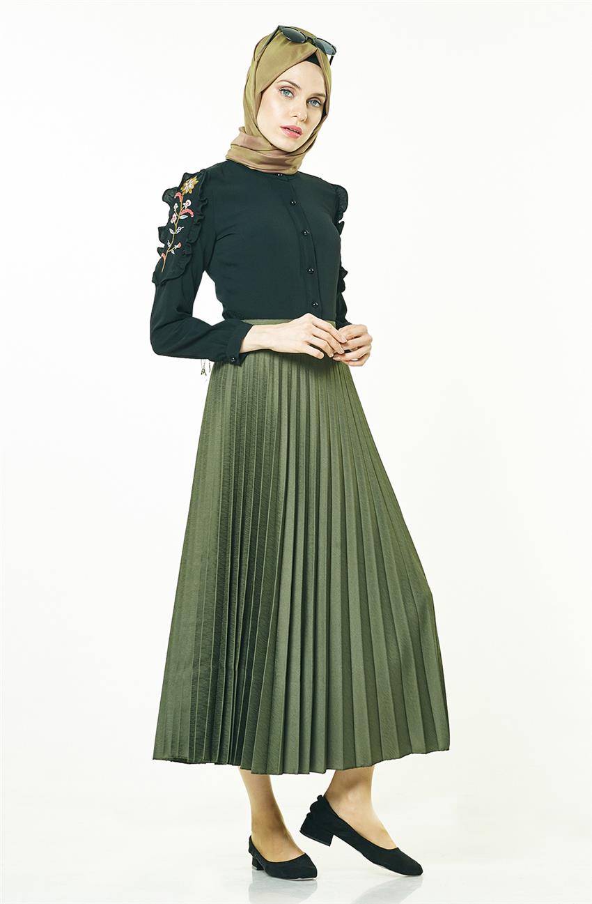 Skirt-Khaki MS705-27