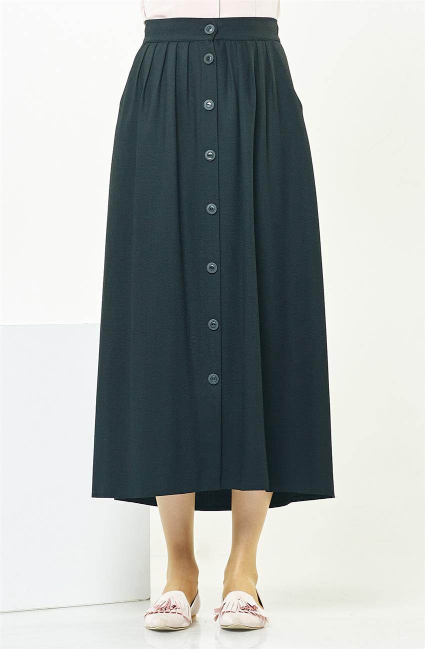 Skirt-Black 4664-01