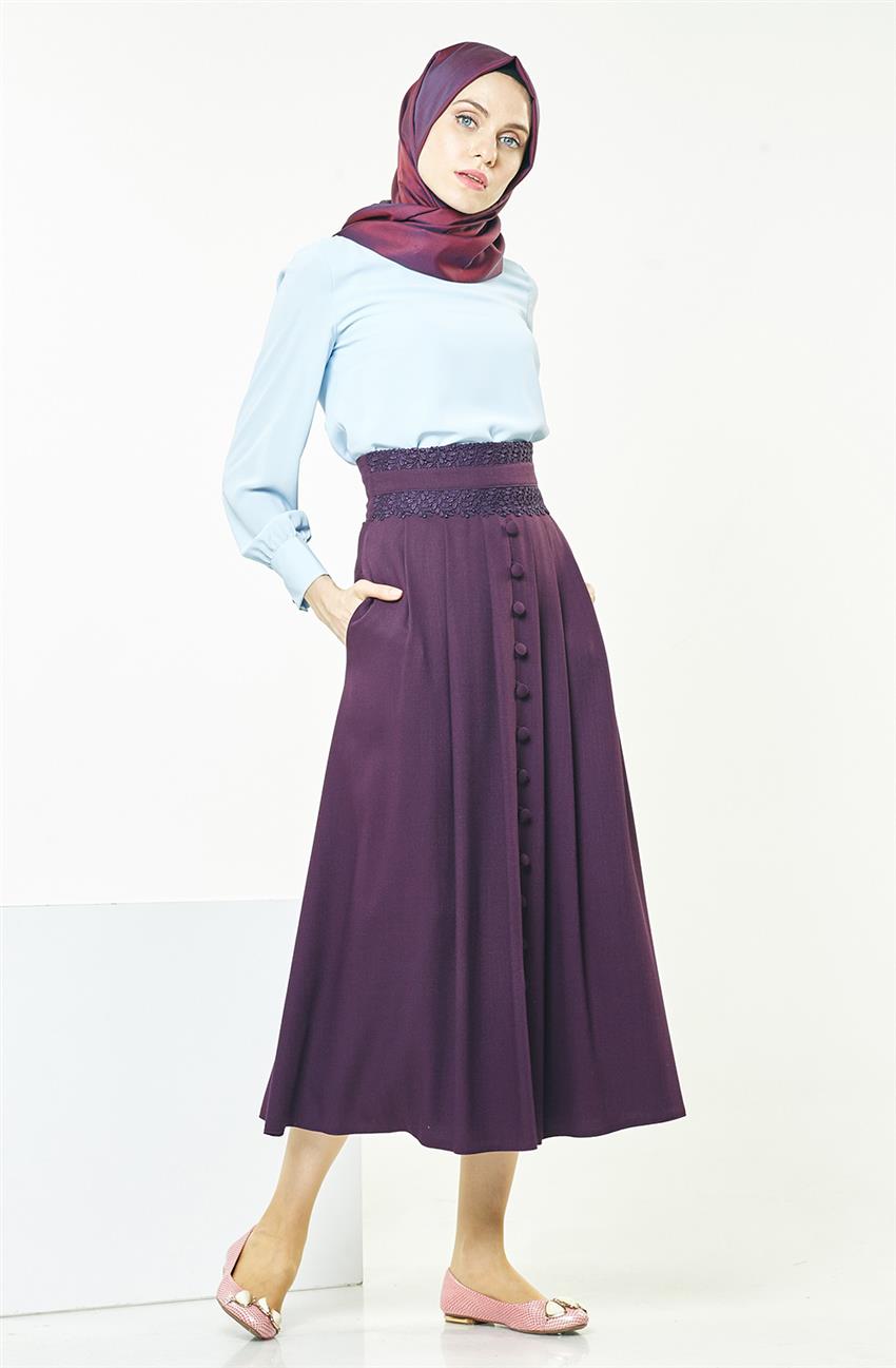 Skirt-Purple 4697-45
