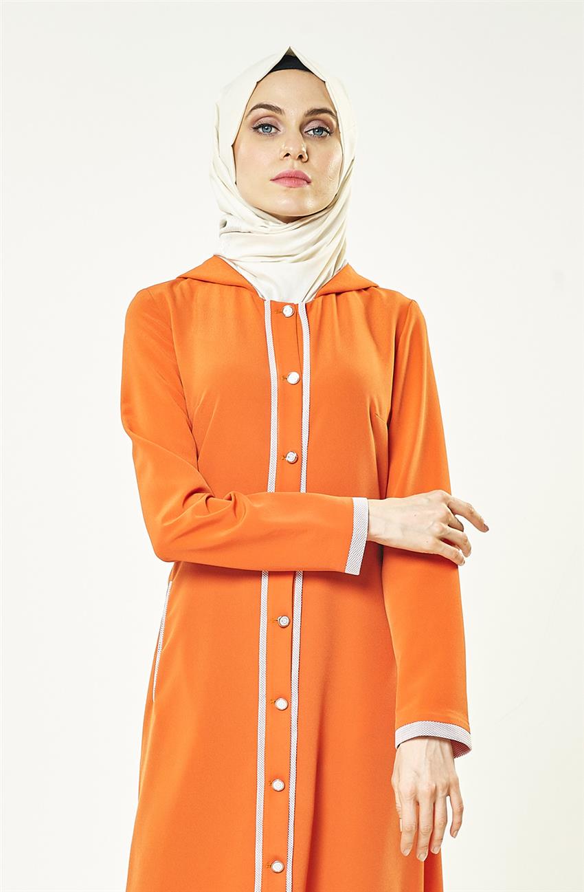 Abaya-Orange V1115-66