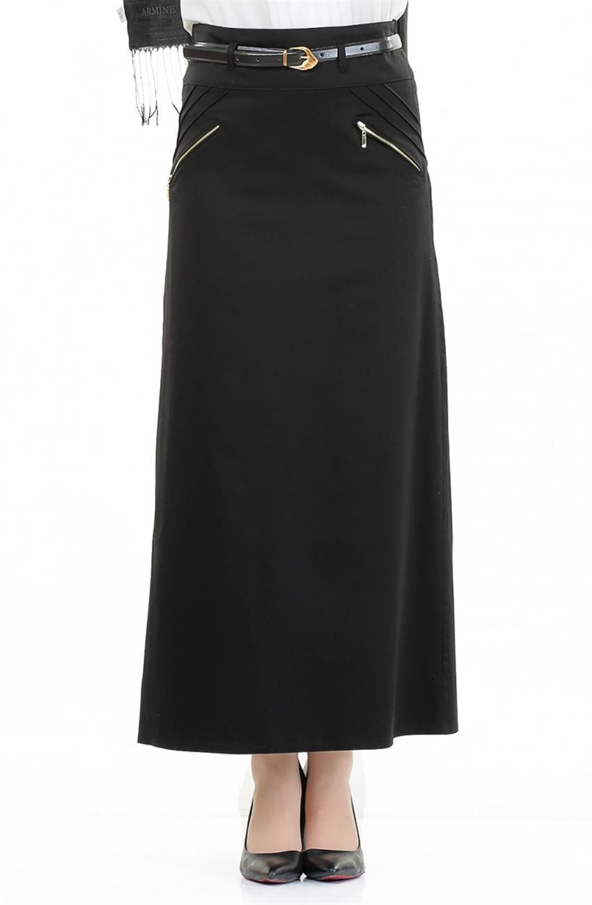 Skirt-Black 2227-01