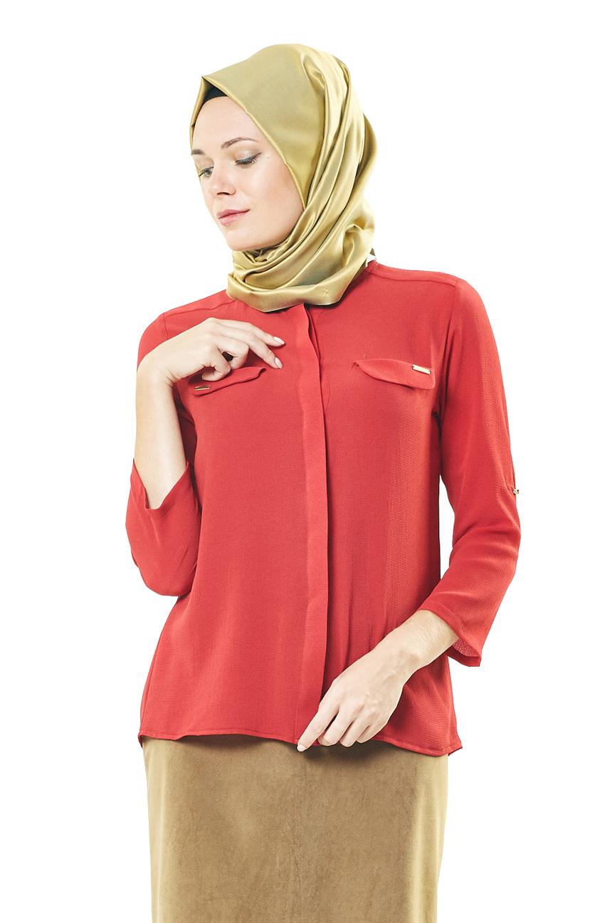 Shirt-Claret Red 274-67