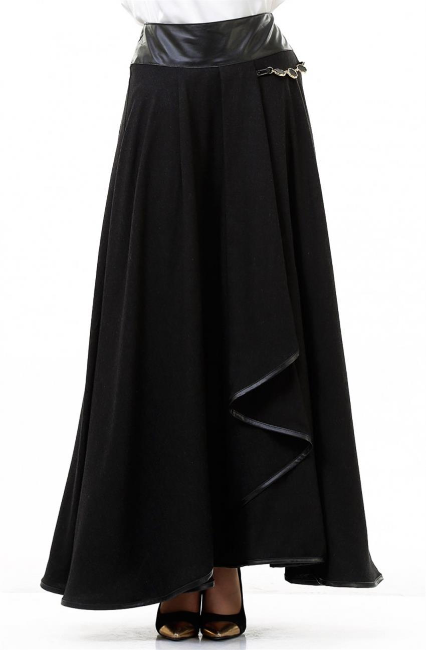 Skirt-Black 2228-01