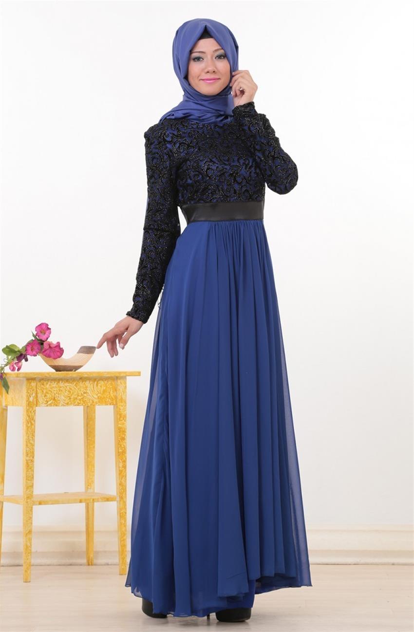 فستان-أزرق غامق ar-1527-47