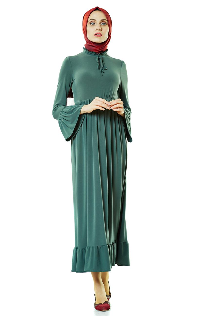 Pilise Dress-Green 1390-21