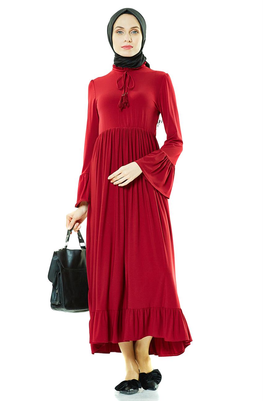 Dress-Claret Red 1390-67