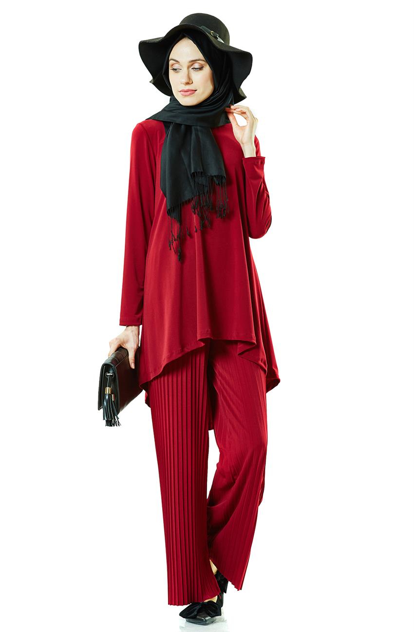Pantslu Suit-Claret Red 1420-67